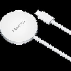 Forever MAWC-100 Μαγνητικός Ασύρματος Φορτιστής 15W Gray