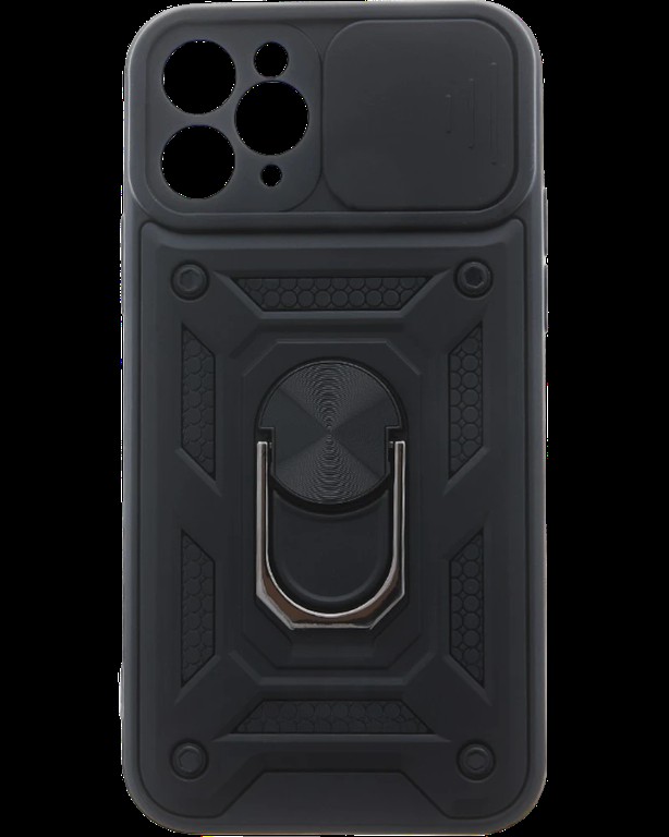 Defender Slide Ring case for iPhone 16 Pro Max Black