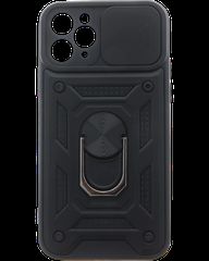 Defender Slide Ring case for iPhone 16 Pro Max Black