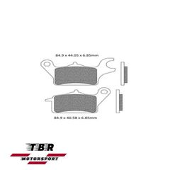 ΜΕΤΑΛΛΙΚΑ ΤΑΚΑΚΙΑ  CK-9H SINTER METAL PADS CK-9H TBR110