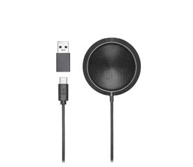 AUDIO TECHNICA ATR4697-USB Omnidirectional Condenser Boundary Microphone - AUDIO-TECHNICA