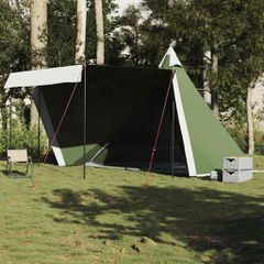 Σκηνή Οικογενειακή Tipi 8 Ατόμων Αδιάβροχη Πράσινη 4009445