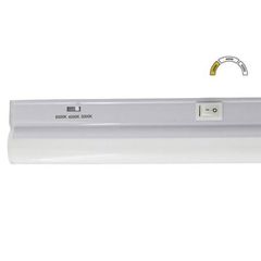 Φωτιστικό πάγκου κουζίνας LED T5 90cm λευκό χρώμα με διακόπτη 15W CCT και δυνατότητα εναλλαγής χρωμάτων