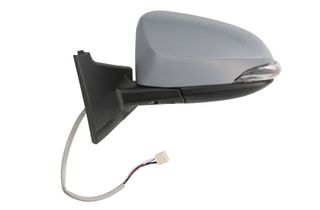 ΕΞΩΤΕΡΙΚΌΣ ΚΑΘΡΈΠΤΗΣ ΑΡΙΣΤΕΡΟΣ TOYOTA YARIS XP130. 2010- 2014. ΗΛΕΚΤΡΙΚΟΣ, (Τύπος τζαμιού convex, με φλας, θερμαινόμενο)