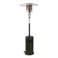 EUROLAMP 147-29600 Μαύρη Σόμπα Υγραερίου Εξωτερικού Χώρου Μανιτάρι