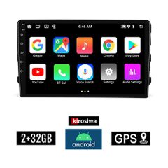 KIROSIWA 2+32GB TOYOTA COROLLA (2013 - 2016) Android οθόνη αυτοκίνητου 2GB με GPS WI-FI (ηχοσύστημα αφής 9" ιντσών Youtube Playstore MP3 USB Radio Bluetooth Mirrorlink εργοστασιακή, 4x60W, AUX)