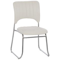 ΚΑΡΕΚΛΑ QUENTI HM1071.02 ΛΕΥΚΗ 52x60x85 εκ.