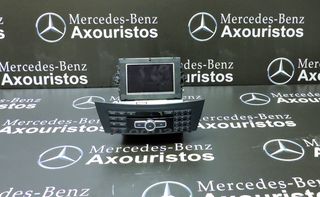 RADIO CD, ΟΘΟΝΗ OEM, NAVIGATION, MERCEDES-BENZ C-CLASS W204, 2011-2014, FACELIFT  **AXOURISTOS**