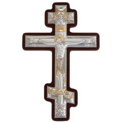 ΑΣΗΜΕΝΙΑ ΕΙΚΟΝΑ ΣΤΑΥΡΟΣ MA-E1300-1BX Ασήμι 925 επιπλατινωμένο