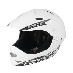 FORCE Full Face Helmet White 54 58cm