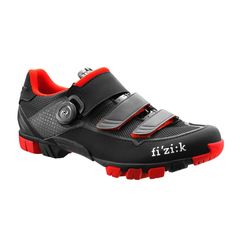 FIZIK M6B UOMO Black   Red