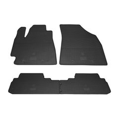 Πατάκια δαπέδου λαστιχένια συμβατά για Toyota Highlander II (XU40)