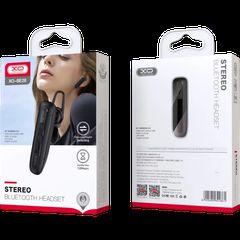 XO Bluetooth Handsfree Earphone BE28 black-thumb-3