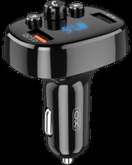 XO BCC03 Bluetooth FM Transmitter Αυτοκινήτου / Φορτιστής 18W black