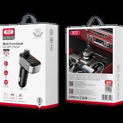XO BCC10 Bluetooth FM Transmitter Αυτοκινήτου / Φορτιστής 3.1A black-thumb-2