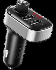 XO BCC10 Bluetooth FM Transmitter Αυτοκινήτου / Φορτιστής 3.1A black