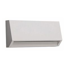 Led φωτιστικό πολυκαρμπονικό λευκό επίτοιχο έμμεσου φωτισμού 3W κυρτό ορθογώνιο με δυνατότητα εναλλαγής χρωμάτων CCT IP65