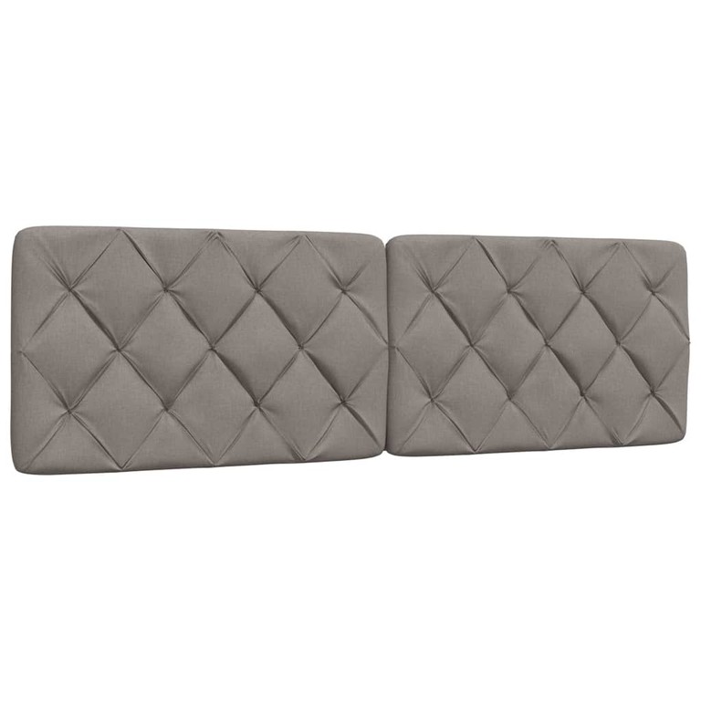 vidaXL Μαξιλάρι για Κεφαλάρι Taupe 160 εκ. Υφασμάτινο
