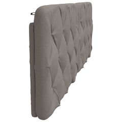 vidaXL Μαξιλάρι για Κεφαλάρι Taupe 160 εκ. Υφασμάτινο-thumb-4