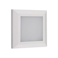 Επίτοιχο LED φωτιστικό τετράγωνο 4W CCT κατάλληλο για εξωτερικό χώρο PC 125X125mm IP65 σε λευκό χρώμα