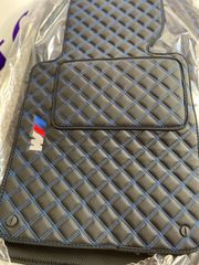 BMW E46 ΠΑΤΑΚΙΑ ΔΕΡΜΑΤΙΝΗ ΤΕΧΝΟΔΕΡΜΑ ΜΕ ΜΠΛΕ ΜLOOK EAUTOSHOP GR-thumb-6
