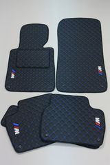 BMW E46 ΠΑΤΑΚΙΑ ΔΕΡΜΑΤΙΝΗ ΤΕΧΝΟΔΕΡΜΑ ΜΕ ΜΠΛΕ ΜLOOK EAUTOSHOP GR-thumb-33