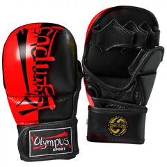 Combat Jiu Jitsu Γάντια Olympus Double 7 PU Κόκκινα