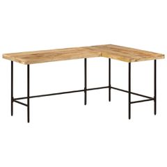 Γραφείο 165x110x77 cm Μασίφ Ξύλο Μάνγκο και Σίδερο 353333