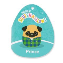 Squishmallows 30 cm P21 Prince Pug 216222 - Toys