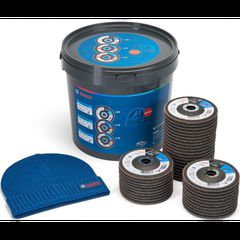 Bucket Kit Σετ Δίσκοι με Φυλλαράκια 115mm - 41 Τεμάχια 061599765V - ΔΙΣΚΟΙ ΚΟΠΗΣ - ΛΕΙΑΝΣΗΣ - BOSCH (#061599765V)