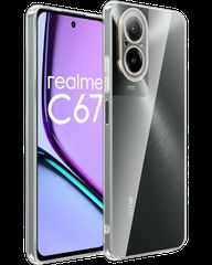 Slim case TPU 2mm protect lens for Realme C67 Διάφανο