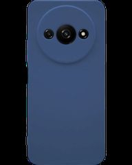 Matt TPU case protect lens for Xiaomi Redmi A3 Dark Blue