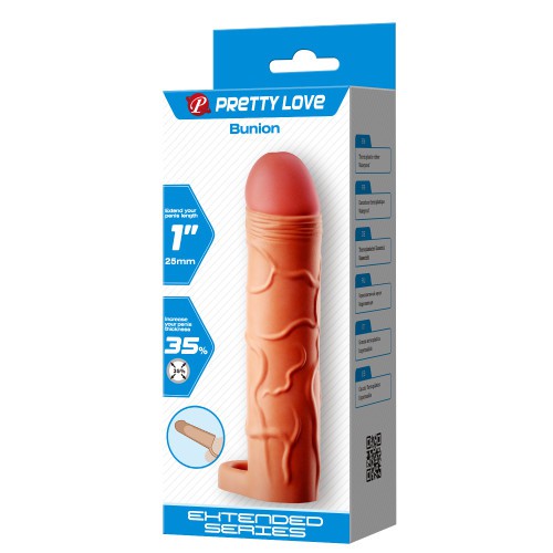 PRETTY LOVE Bunion natural penis sheath with testicles loop