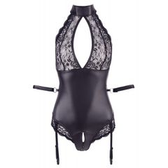 Cottelli Bondage Halter Body with Arm Loops-thumb-2
