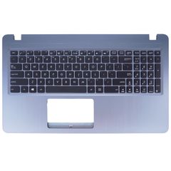 Πληκτρολόγιο ASUS A540 F540 K540 R540 X540 Palmrest with Keyboard SILVER WITH FRAME WITHOUT TOUCHPAD US (SMALL ENTER) - B09MS6J1G1 ( Κωδ.40382USPALM )