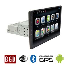 Οθόνη αφής 1-DIN Android 8GB με Ελληνικό GPS Bluetooth WI-FI Youtube USB (ηχοσύστημα αυτοκινήτου 1DIN Android Auto Apple Carplay πλοηγός MP3 ραδιόφωνο MP5 1-DIN universal)