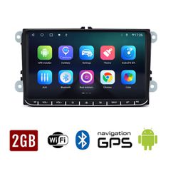 Οθόνη αφής Android 2GB με Ελληνικό GPS Bluetooth WI-FI Youtube USB (ηχοσύστημα αυτοκινήτου Android Auto Apple Carplay πλοηγός MP3 ραδιόφωνο MP5 OEM universal)