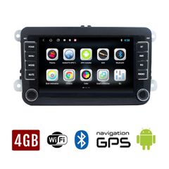 Οθόνη αφής Android 4GB με Ελληνικό GPS Bluetooth WI-FI Youtube USB (ηχοσύστημα αυτοκινήτου Android Auto Apple Carplay πλοηγός MP3 ραδιόφωνο MP5 OEM universal)