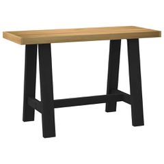 Γραφείο NOAIN με πόδια σχήματος Α 120x50x75 cm μασίφ ξύλο πεύκο 4100039