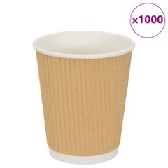 Χάρτινα ποτήρια καφέ 500 τεμάχια 8oz 200ml καφέ 4102799