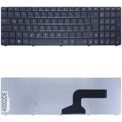 Πληκτρολόγιο Γερμανικό - German Laptop Keyboard για Asus X75A X75SV X75U X75VB X75VC X75VD A73E G60 G60J G60JX G60VX G72 G72GX DE Black ( Κωδ.40002DE )
