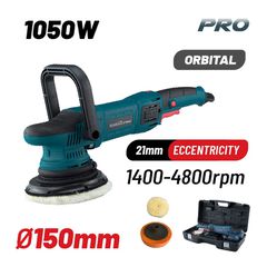 BCP3100 Έκκεντρος Αλοιφαδόρος Ø150mm 1050W - ΑΛΟΙΦΑΔΟΡΟΙ - ΣΒΟΥΡΑΚΙΑ - BORMANN PRO (#030577)