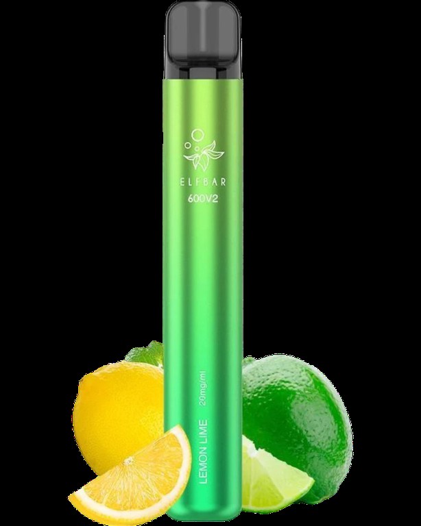 Elf Bar V2 Disposable Pod Lemon Lime 20mg 2ml