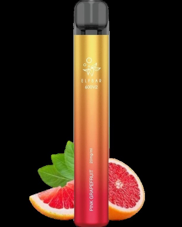 Elf Bar V2 Disposable Pod Pink Grapefruit 20mg 2ml