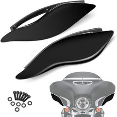 Εκτροπείς ανέμου κιτ για μοτοσυκλέτα Harley-Davidson | Adjustable wind deflector fairing kit Touring 14-23 FLHT, FLHX, 14-25 Trikes