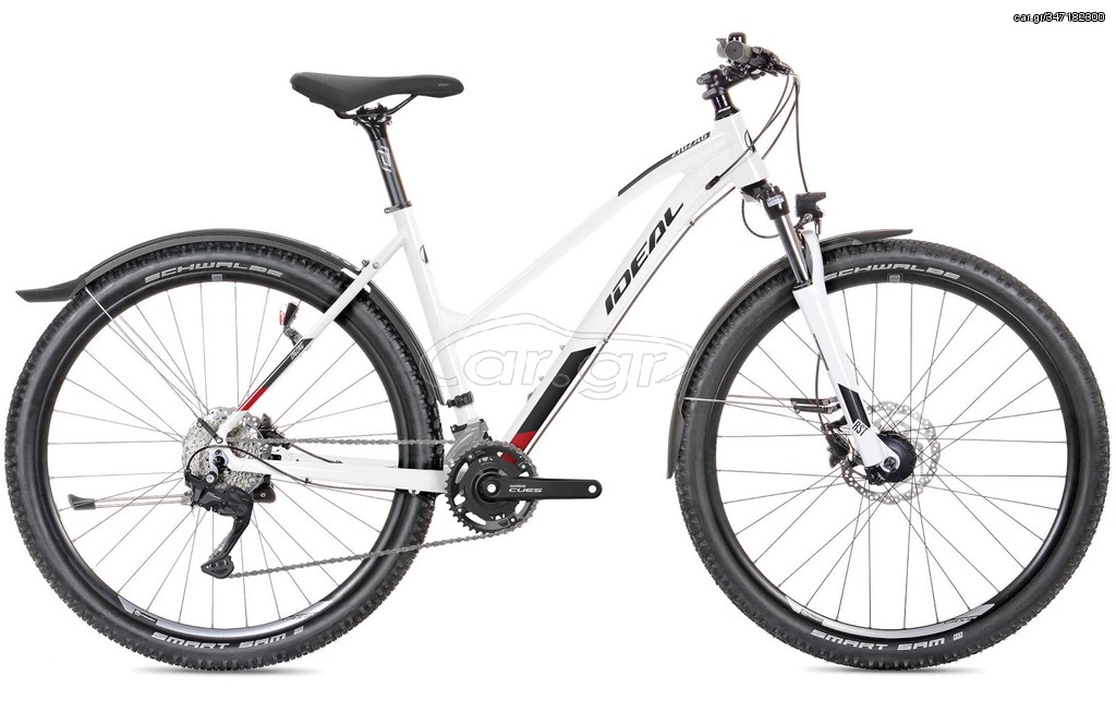 All - Mountain Ideal 2025 ΠΟΔΗΛΑΤΟ IDEAL ZIGZAG SUV CUES 29 IN GLOSSY WHITE / SIZE 46