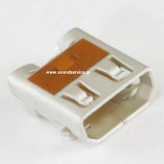 HDMI-MICRO ΒΥΣΜΑ 19-PIN SMD ΠΛΑΚΕΤΑΣ
