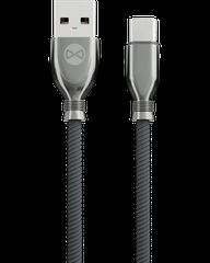 Forever Tornado Καλώδιο USB - USB-C 1,0 m 3A Μαύρο