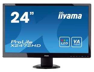IIYAMA used οθόνη X2472HD LED, 24" Full HD, VGA/HDMI/DVI, Grade B