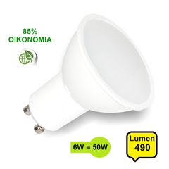 Λάμπα Spot Led GU10 6 Watt 120° Φώς Ημέρας 590 lm 29129